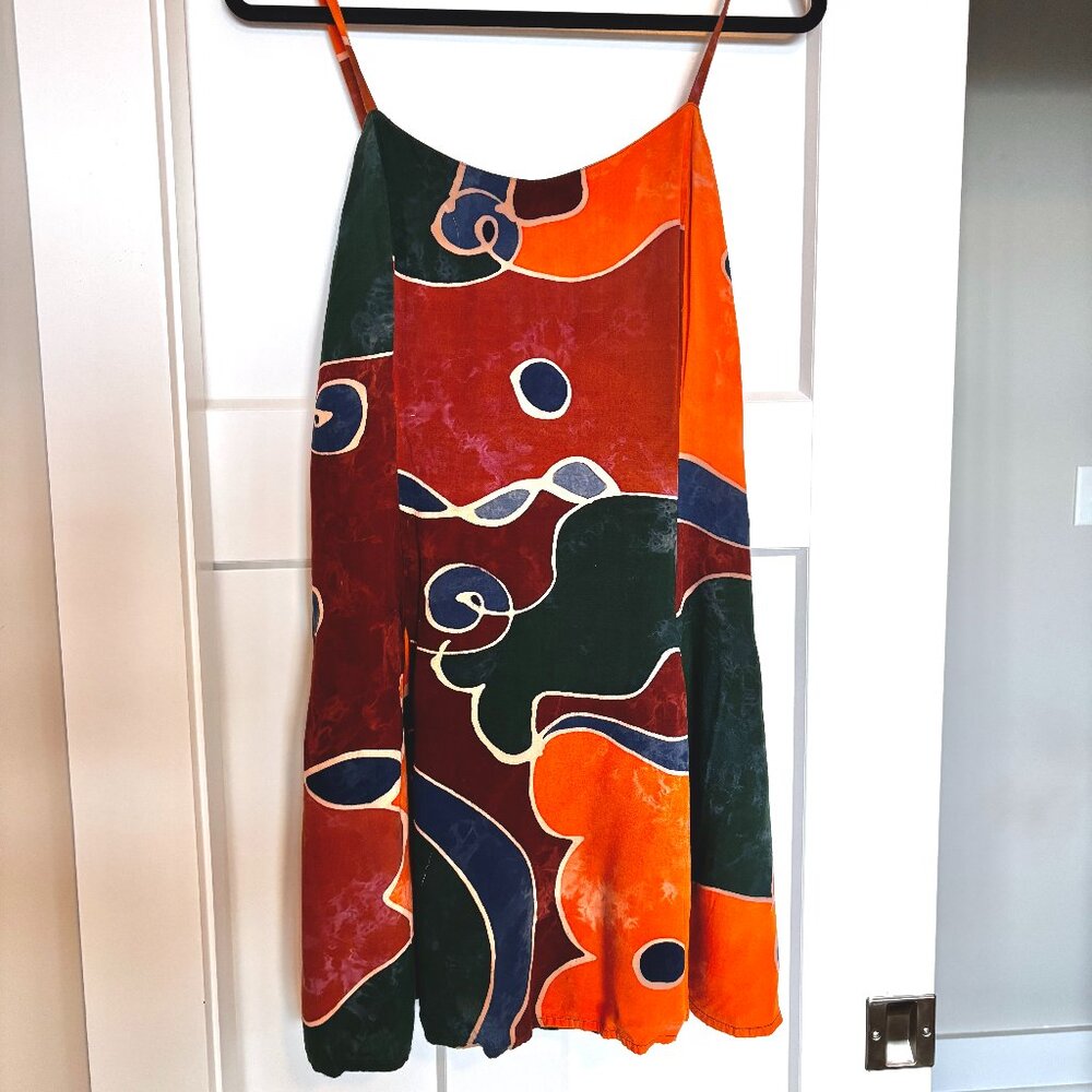 Vintage Western Boho Mini Dress